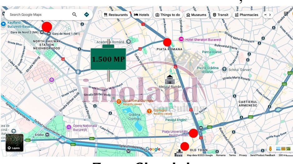 Vanzare - teren 1500 mp - Ultracentral - Cismigiu - Poză 3