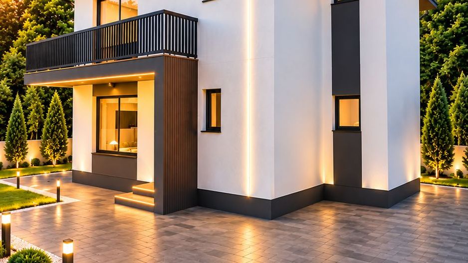 VILĂ P+1E modernă, finisată ”LA CHEIE” , teren 530 mp,  VASLUI, zona LAC DELEA; - Poză 2