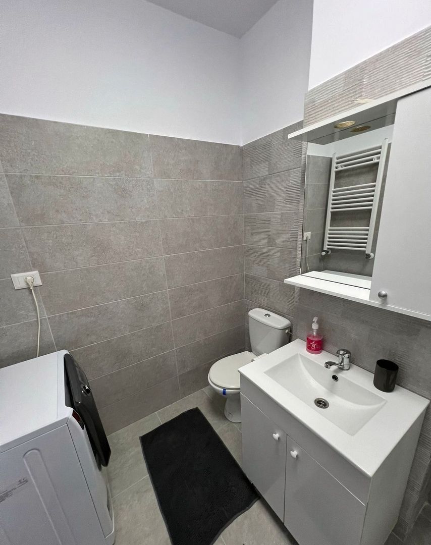 Apartament 2 camere cu terasă, parcare subterană, mobilat complet - Poză 19