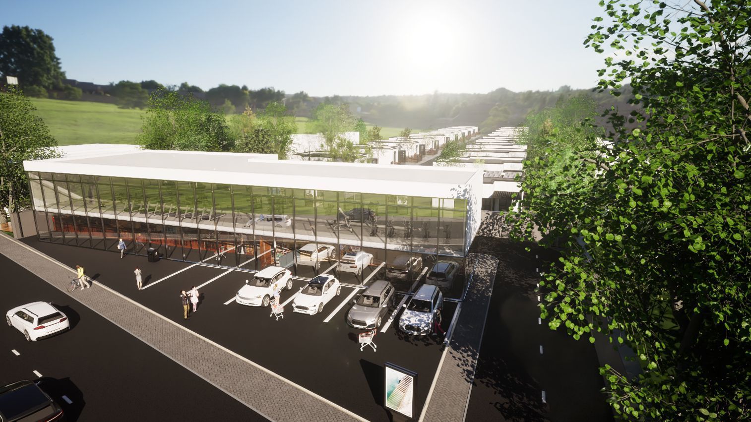 Teren intravilan 26.300 mp Saftica Balotesti-  PUZ în lucru - Poză 7