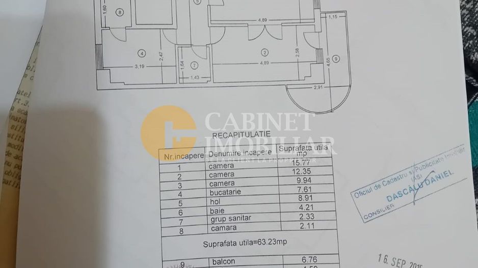 Apartament 3 camere DECOMANDAT - GARA - Poză 1