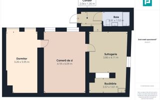 PREȚ REDUS! Apartament cu 2 camere, Ultracentral - Poză 6