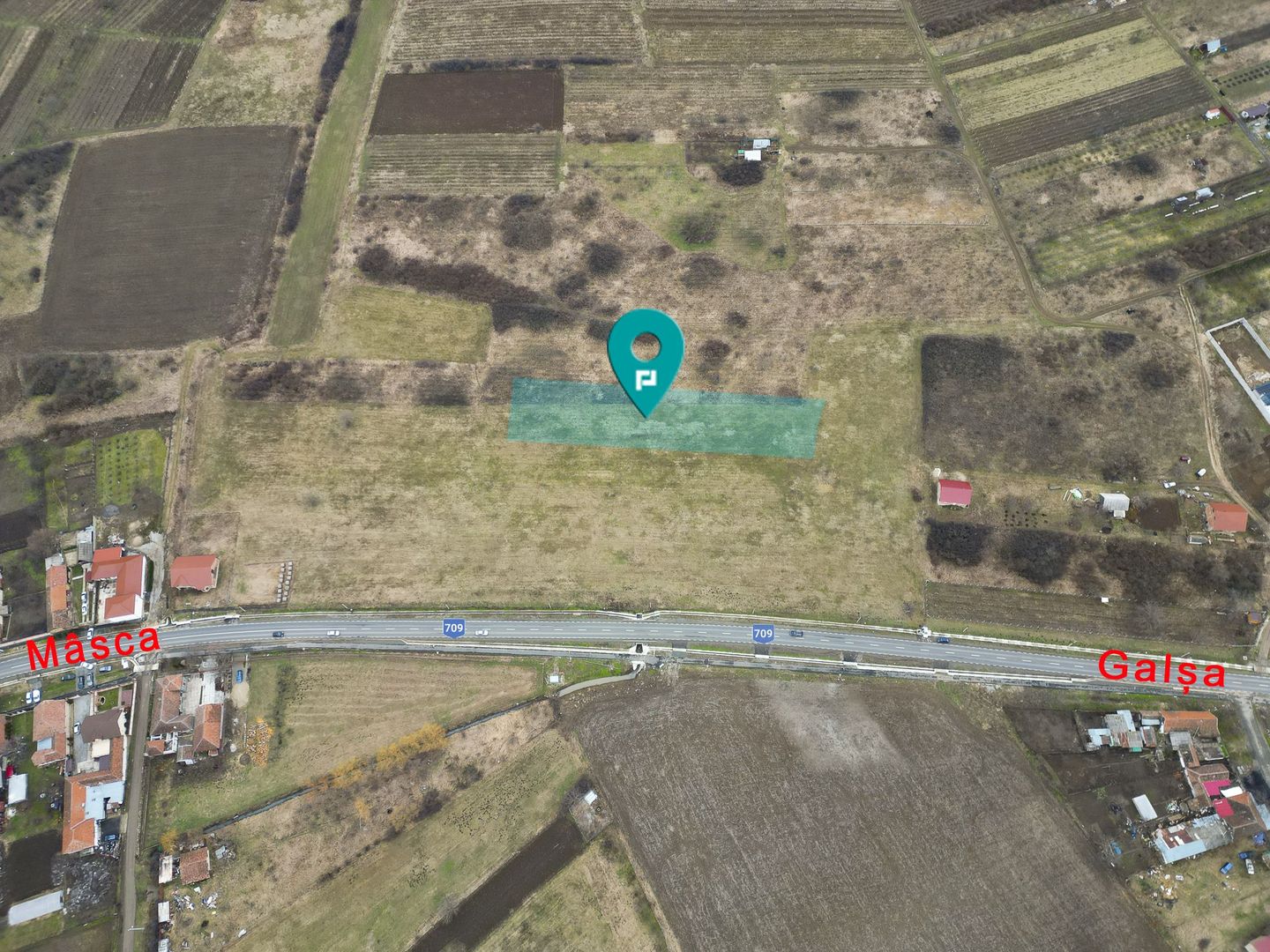 Teren intravilan între Galșa și Mâsca - Poză 1