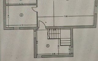 DE VÂNZARE APARTAMENT 3 CAMERE | TERASĂ 15 MP  | ZONA EMINESCU | DACIA - Schiță 11