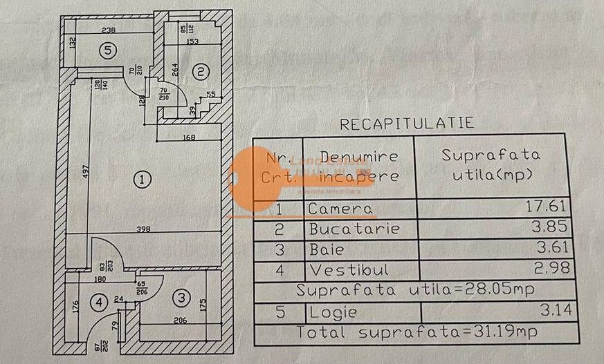 Garsonieră – Drumul Taberei, zona Sibiu – Ghencea - Schiță 7
