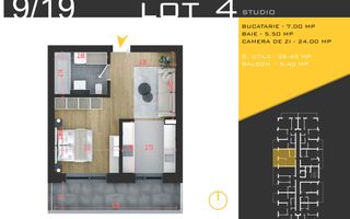 Dezvoltator Investitie Pallady metrou Teclu Ansamblu de top PRESALE - Schiță 2