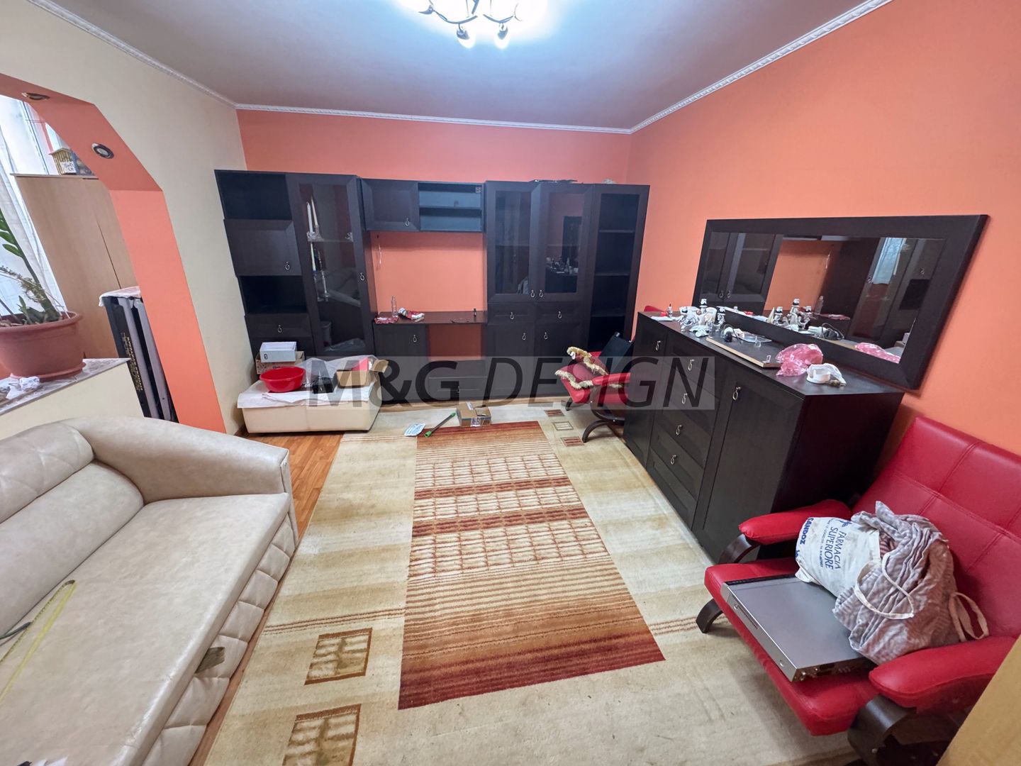 3 camere decomandat zona Girocului  etaj 1 CENTRALA, CLIMA - Poză 2