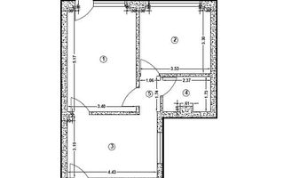Renovat Mobilat 2 Camere Pantelimon - Schiță 11