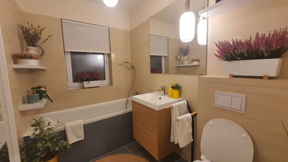 Dumbravita | 2 Camere | 2 Locuri de Parcare | Mobilat si Utilat Modern. - Poză 11