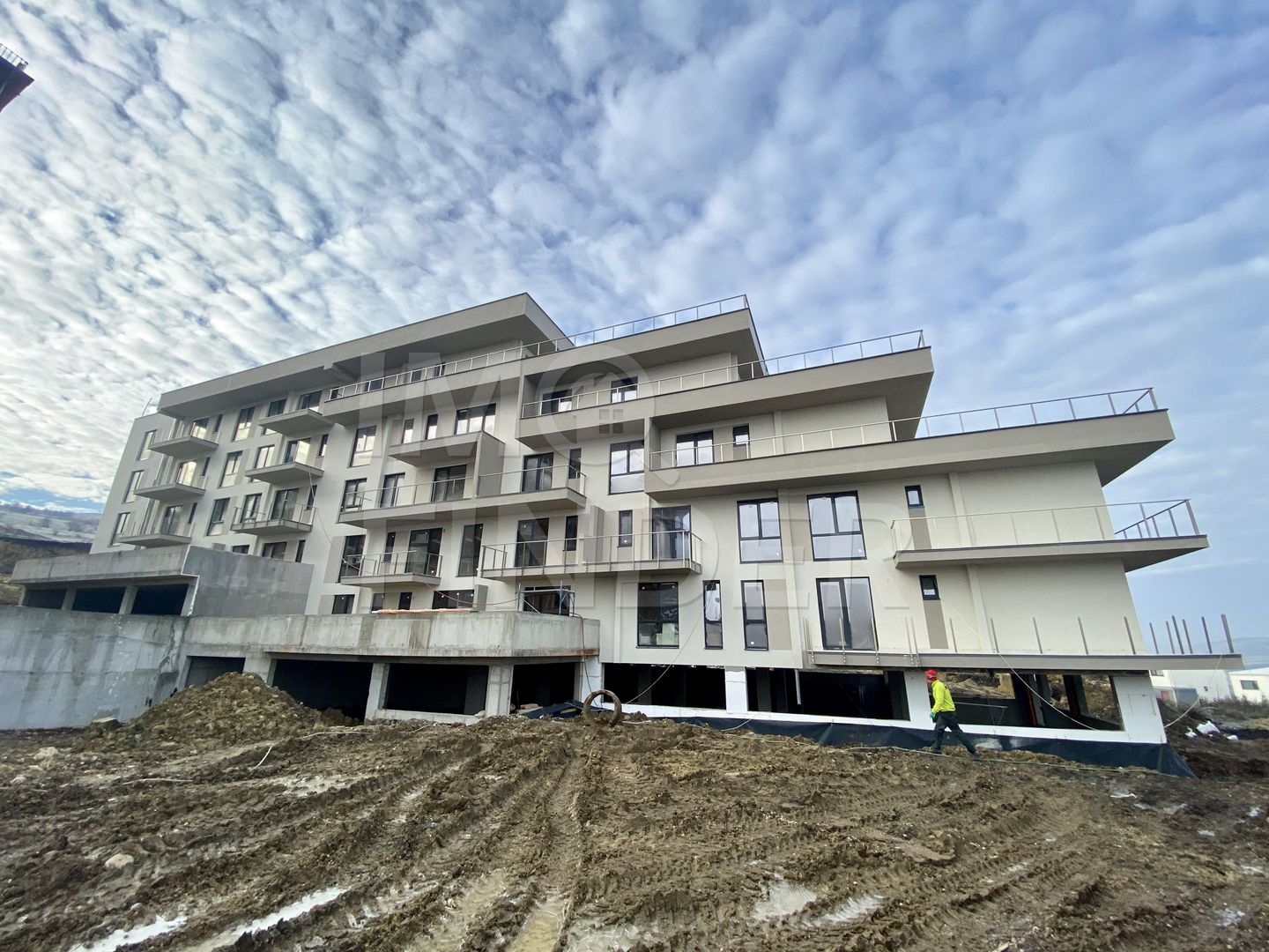 Apartament 3  camere, 64 mp, zona VIVO, semifinisat - Poză 11