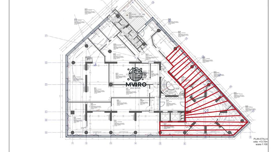 Spatiu de birouri Universitate, ultracentral ! - Schiță 9