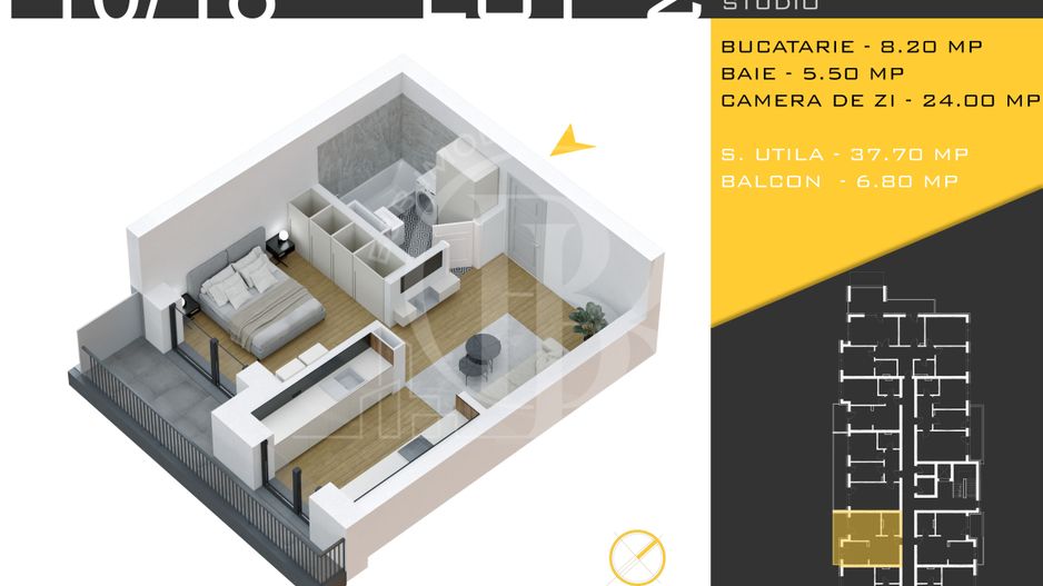 2 camere  Titan Pallady  Metrou Nicolae Teclu - Schiță 1