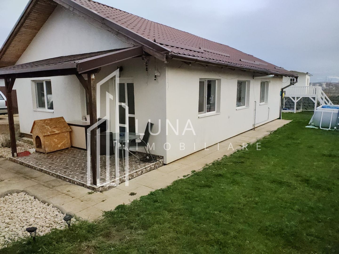 Casă pe un singur nivel, 86 mp, teren 500 mp, mobilat complet, Nazna - Poză 1