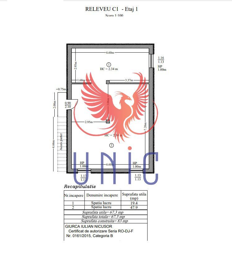 Spatiu Comercial - Zona Selgros, Craiova, strada principala - Schiță 6