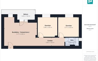 Apartament 3 camere | Etaj 2 | Zona Torontalului - Poză 8