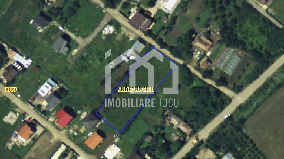 Teren intravilan, 1763 mp, front 24, Jucu de Sus, casa/duplex/cuplate - Poză 1