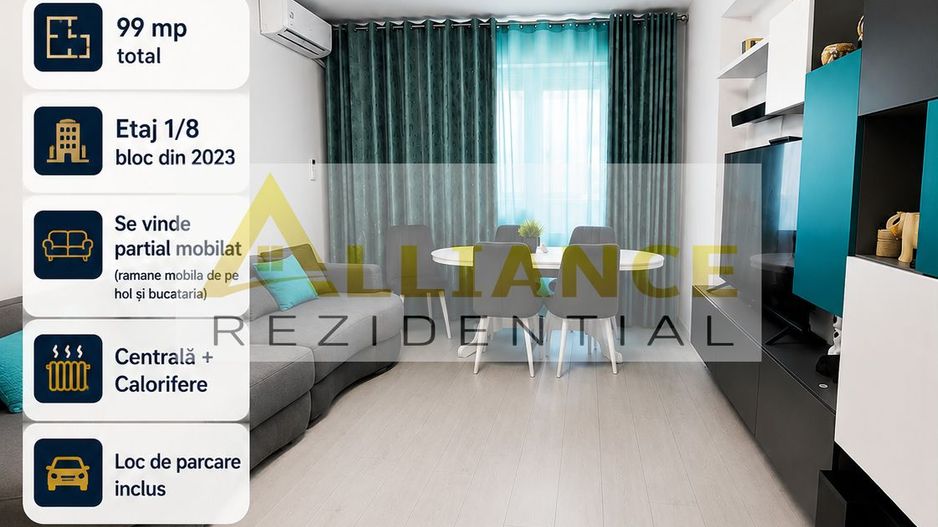 4 CAMERE 2 BĂI - Strada Odei - Sector 4 + PARCARE - 180.000€ - Poză 1