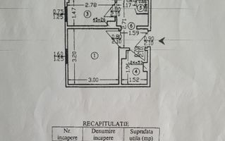 Apartament 2 camere | Lujerului - Schiță 8