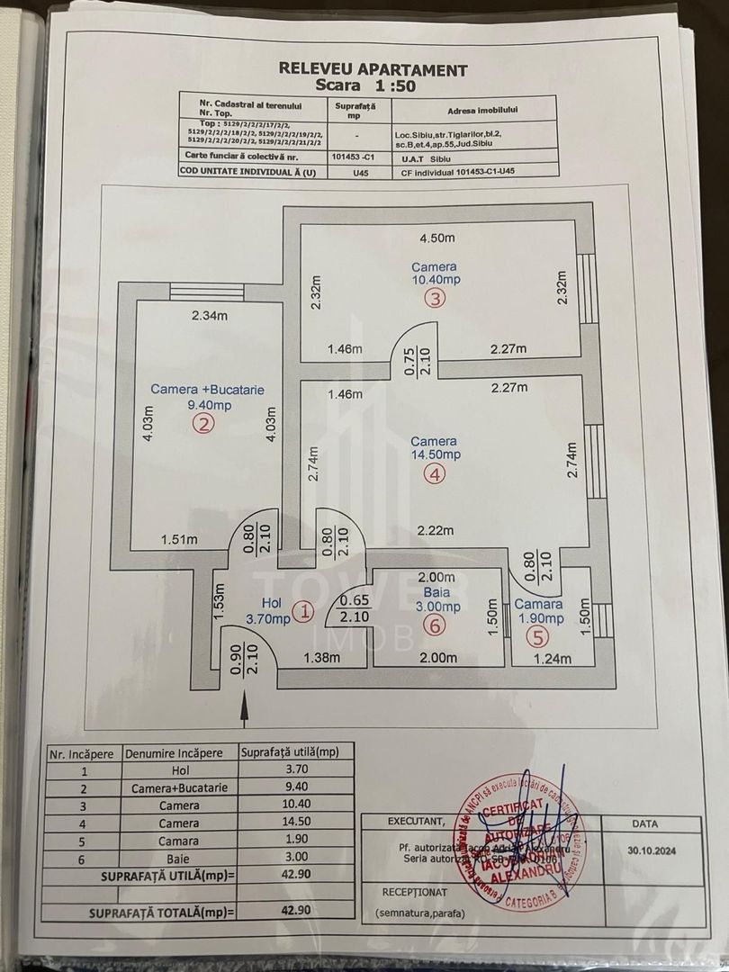 Apartament cu doua camere Tiglari - Poză 10