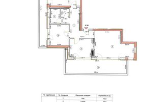 Penthouse cu 3 camere, Coresi Avantgarden, Brașov - Schiță 11