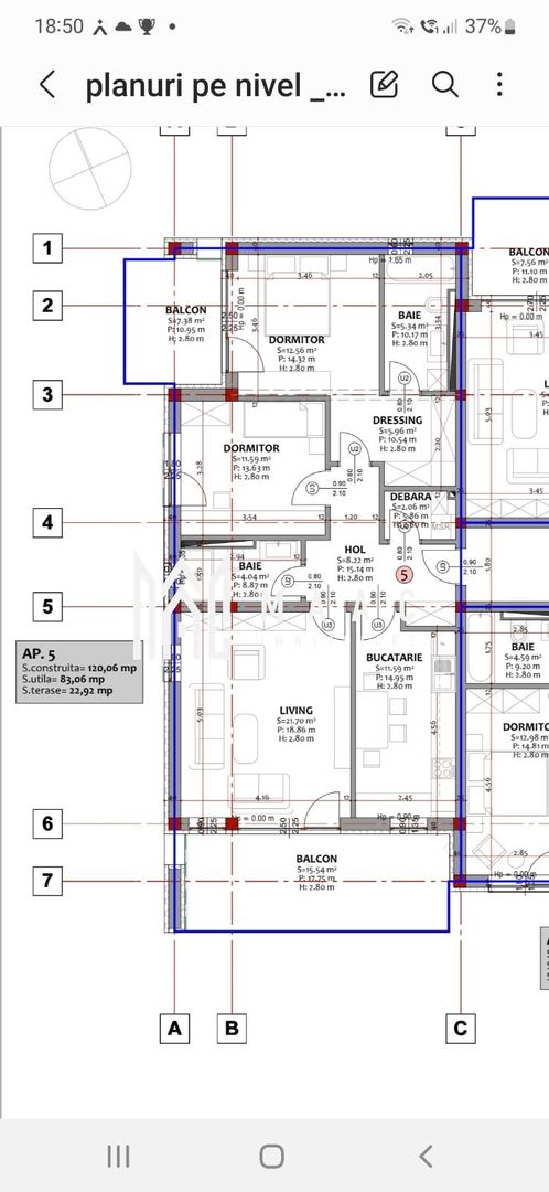 Apartament 3 camere | Curte 60 MP | Parcare | Selimbar - Poză 23