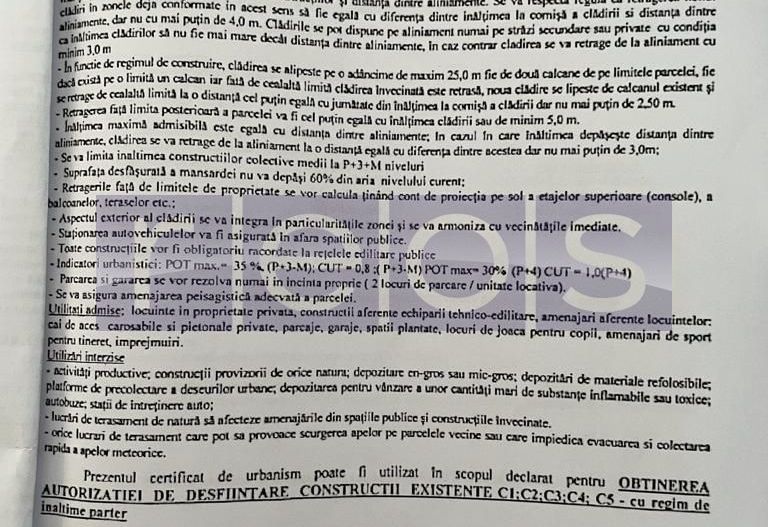 Teren intravilan Otopeni 4000 mp deschide 53 mp - Poză 7