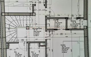 Casa tip duplex | 4 camere | 3 bai | zona Trifoiului Selimbar | - Schiță 15