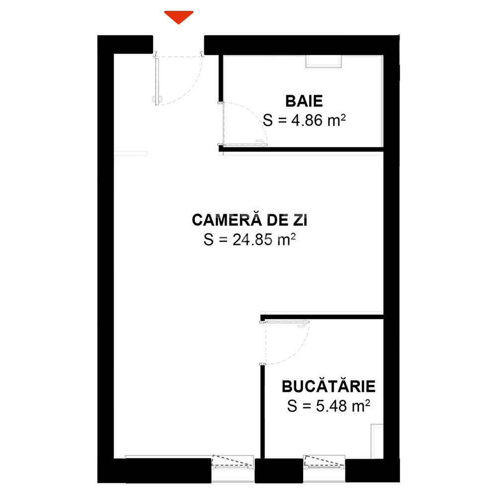 Vânzare, garsonieră, 1 cameră tip A, Hils Brauner, București - Poză 6