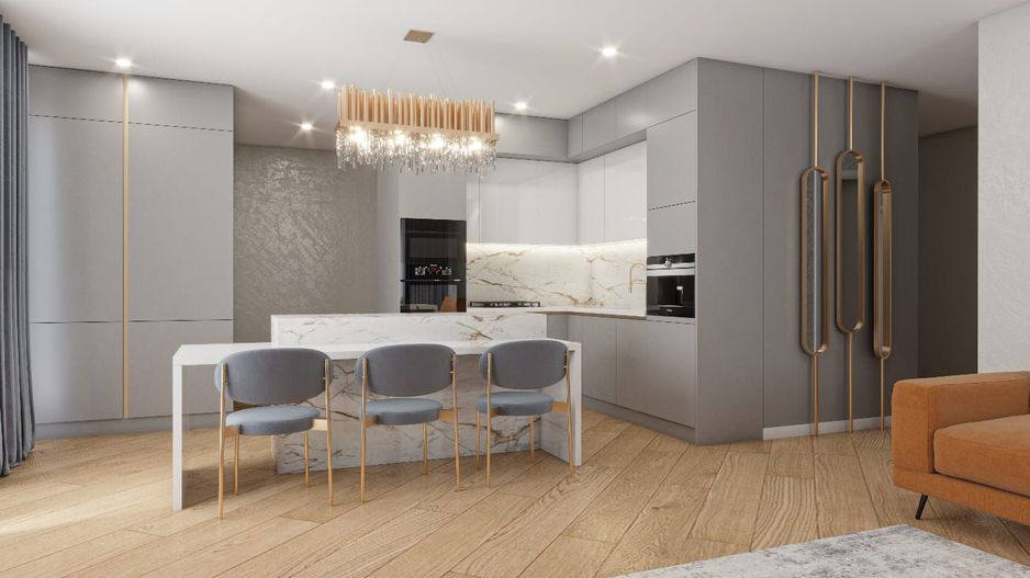 PENTHOUSE-DEOSEBIT, 4 CAMERE, 3 DORMITOARE, 3 BAI, TERASA 140,  BLOC FINALIZAT - Poză 7