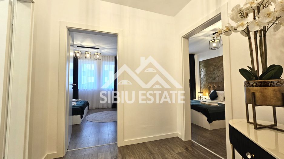 Apartament 3 camere, 2 bai Sibiu, dotat complet - Poză 3