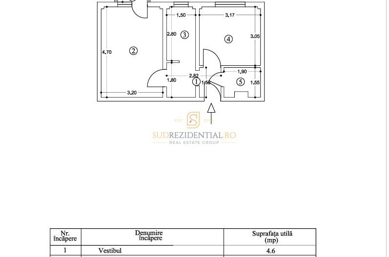 Apartament 2 camere de vânzare – Berceni | 37,1 mp | etaj 4/10 - Poză 8