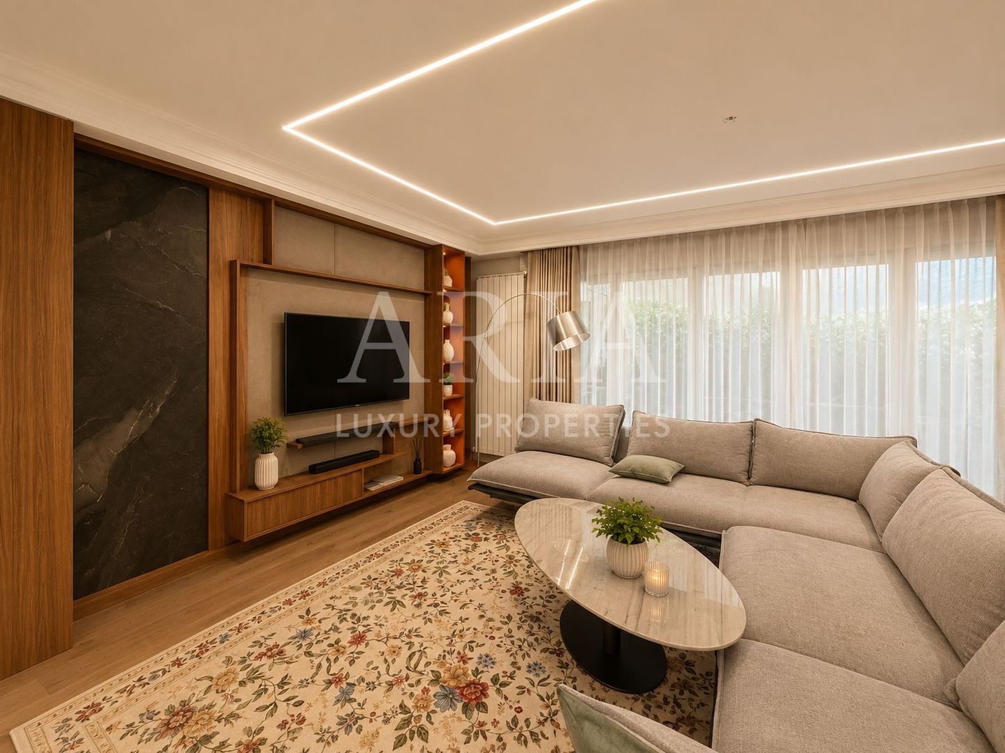 GREEN LAKE RESIDENCE APARTAMENT 4 CAMERE ULTRAFINISAT - Poză 2
