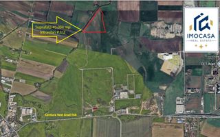 Teren Intravilan Industrial PUZ abrobat Centura Vest Arad E68 - Poză 1