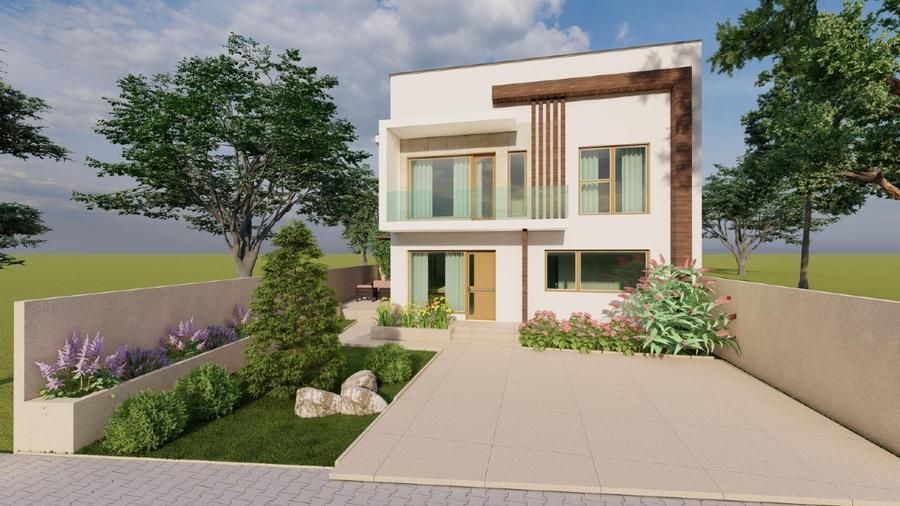 Teren de vânzare cu proiect și autorizație de construcție - Poză 1