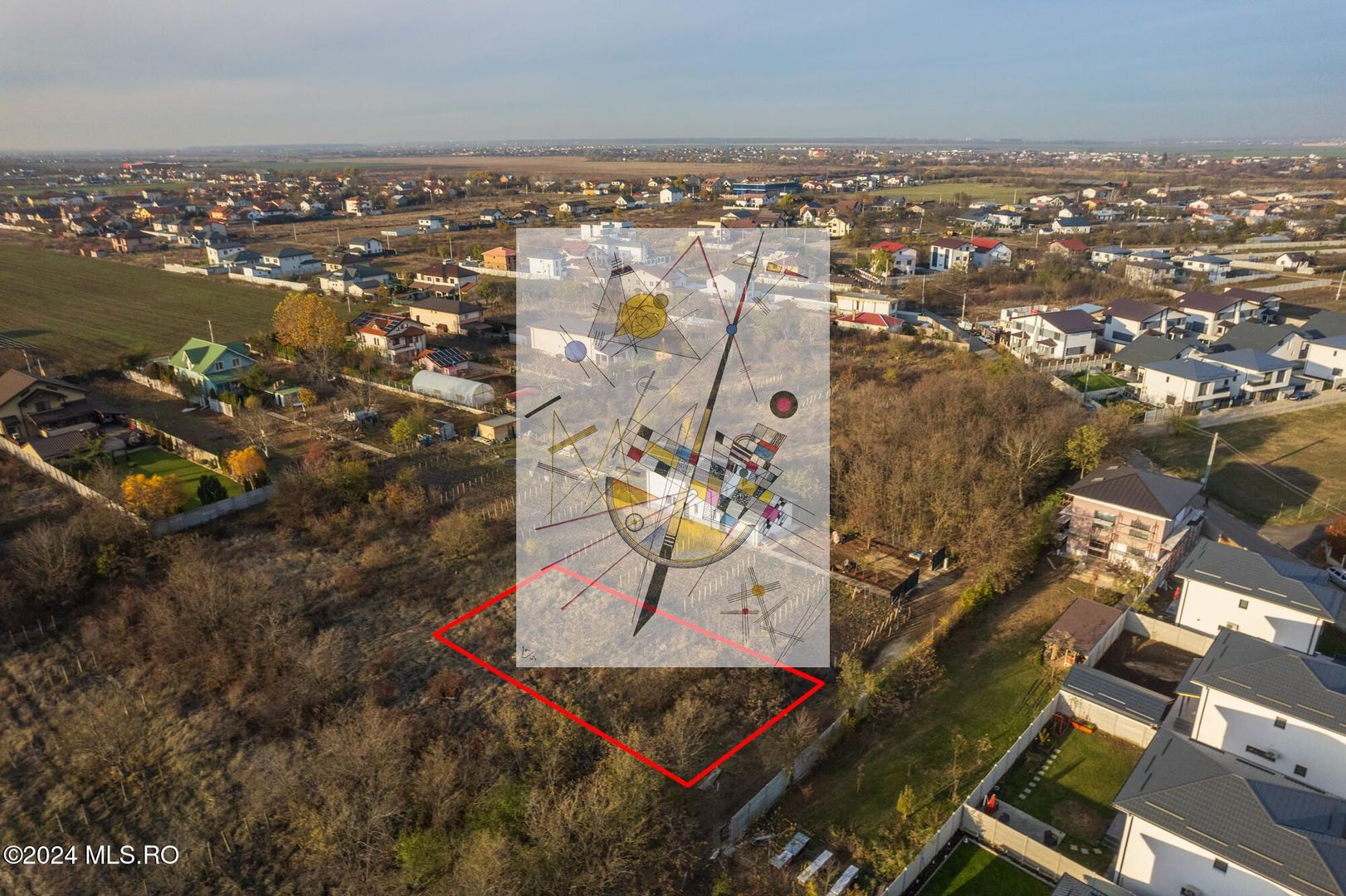 DRAGOMIRESTI-DEAL, TEREN 447 MP, DESCHIDERE 11 MP! - Poză 7