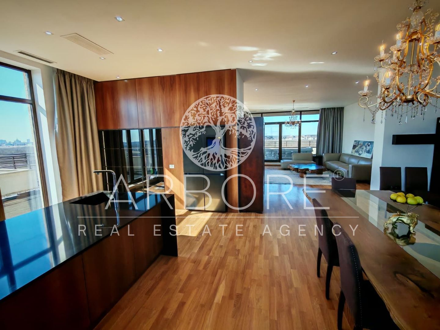 Penthouse 5 camere 250 mp lângă Ambasada SUA , zona Băneasa București - Poză 4