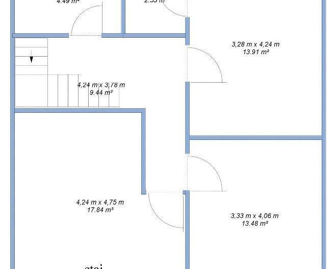 Vila de inchiriat | 4 camere | Straulesti | singur curte - Poză 8
