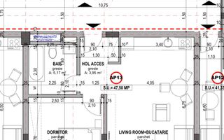 Apartament cu 2 camere in Baile Felix Bihor - Schiță 8