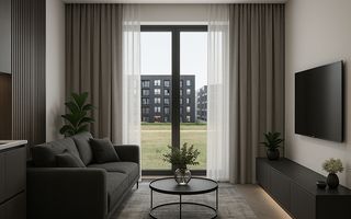 Tomis Nord/Carrefour-Vanzare apartament cu 2 camere, bloc nou. - Poză 1