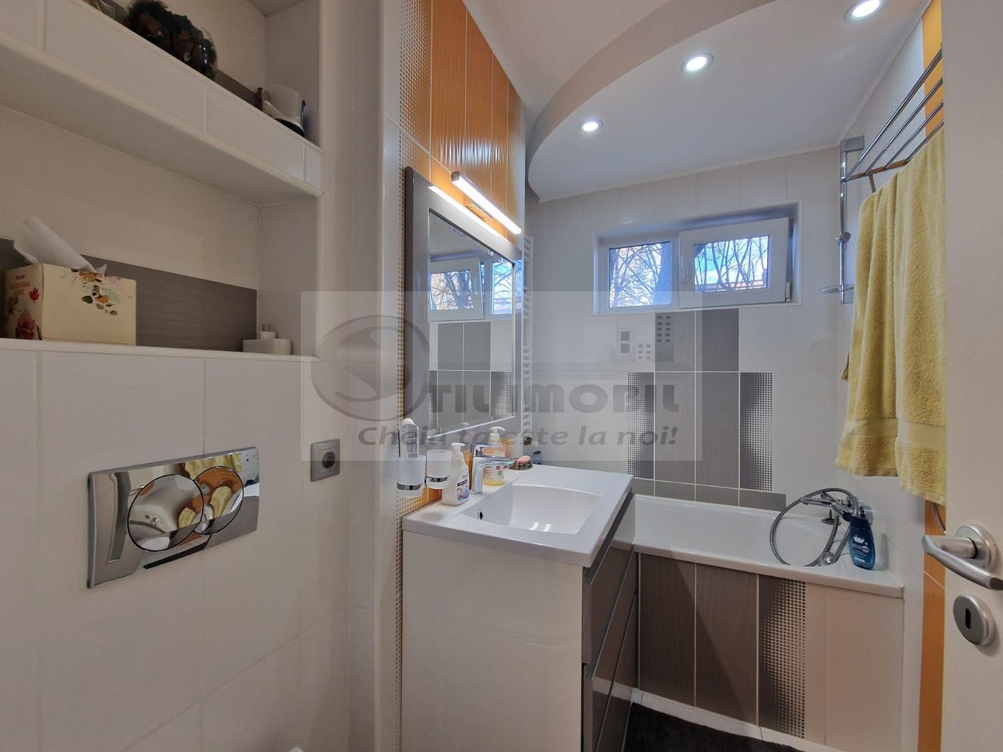 Liber, mobilat modern, apartament 3 camere, Tatarasi Posta, etaj 3/4 - Poză 10