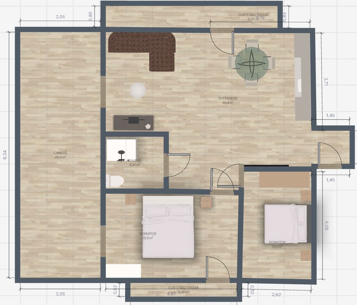 Comision 0% Iancului - Matei Voievod 3 camere - Poză 1