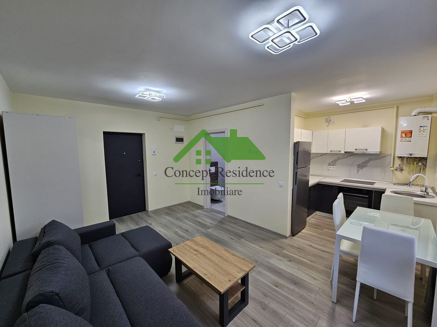 Garsonieră bloc nou, 26 mp + balcon – Str. Daliei - Poză 1