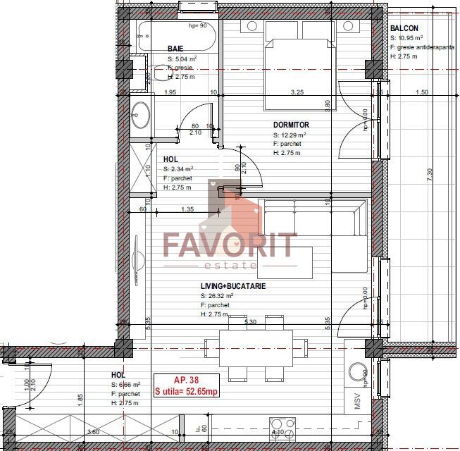 2 Cam NOU. Cu Lift. Langa ESO - Schiță 8