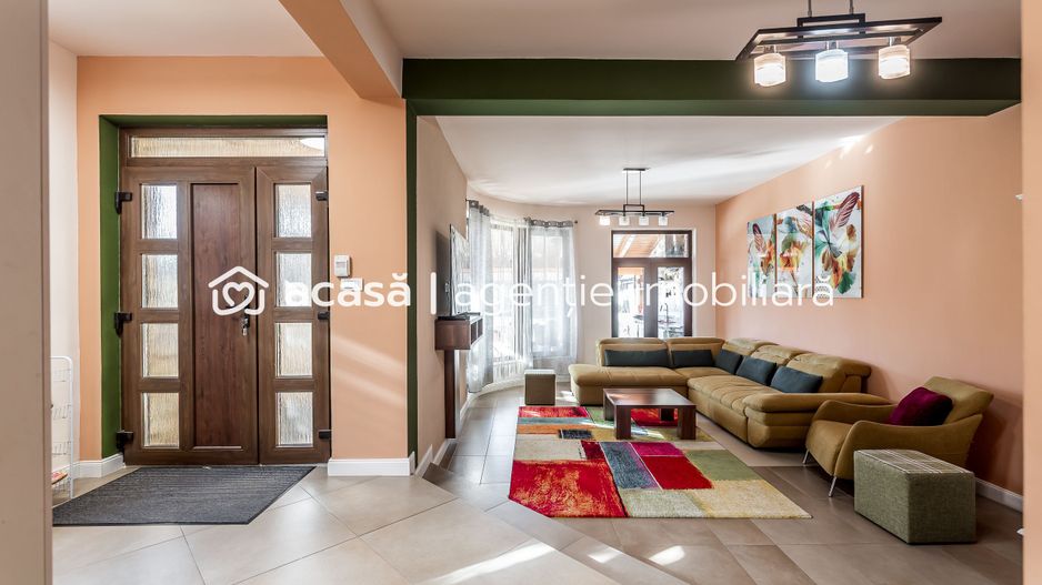 Casă SMART cu 5 camere, teren 720 mp, fotovoltaice 13 kW, Araduil Nou - Poză 3