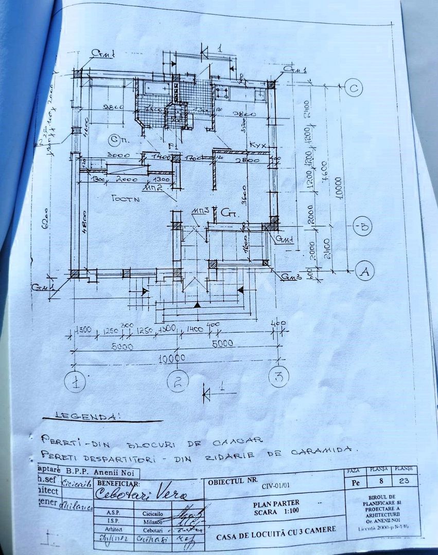 Casă cu 2 nivele -variantă sură | 130 m² | 12 ari | Țînțăreni, Anenii Noi - Poză 13