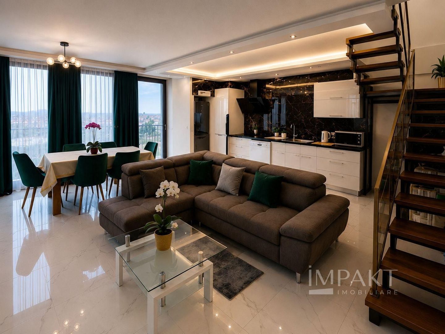 Penthouse ultramodern ready to move in Buna Ziua - Poză 1