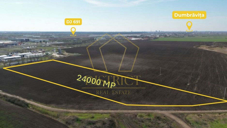 Teren extravilan in zona industriala dezvoltata | Dumbravita - Giarmata - Poză 1