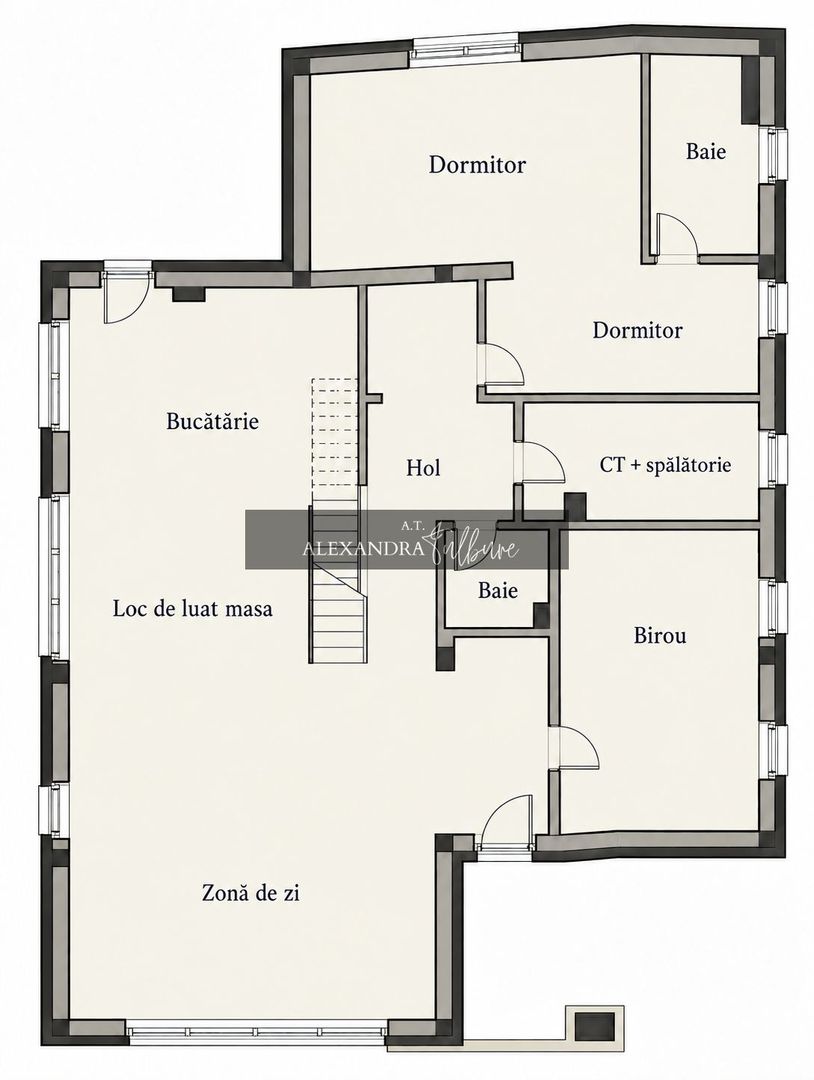 Casa individuala 6 camere, 5 bai, terasa la etaj, curte, P+ET+POD - Poză 20
