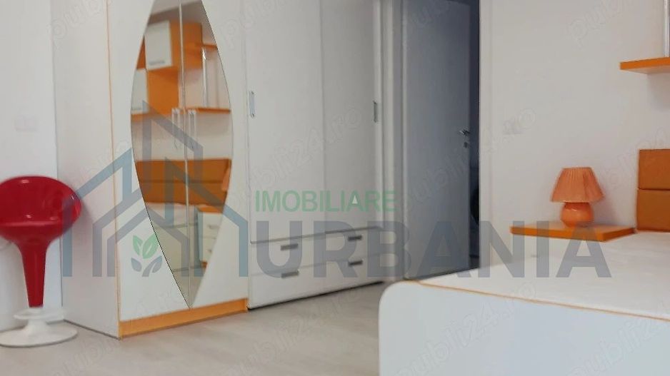 Apartament 1 cameră, 42 mp, zona Bucium Iași (intrare Vișani), lângă Mega Image Excentric Residence, ultra mobilat, electrocasnice incluse, parcare supraterană, 350 euro/lună - Poză 2