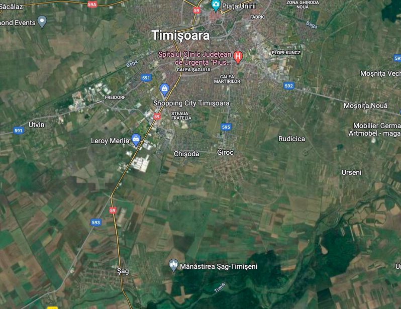 TEREN 1050 MP ZONA SAG MANASTIRE - Poză 1